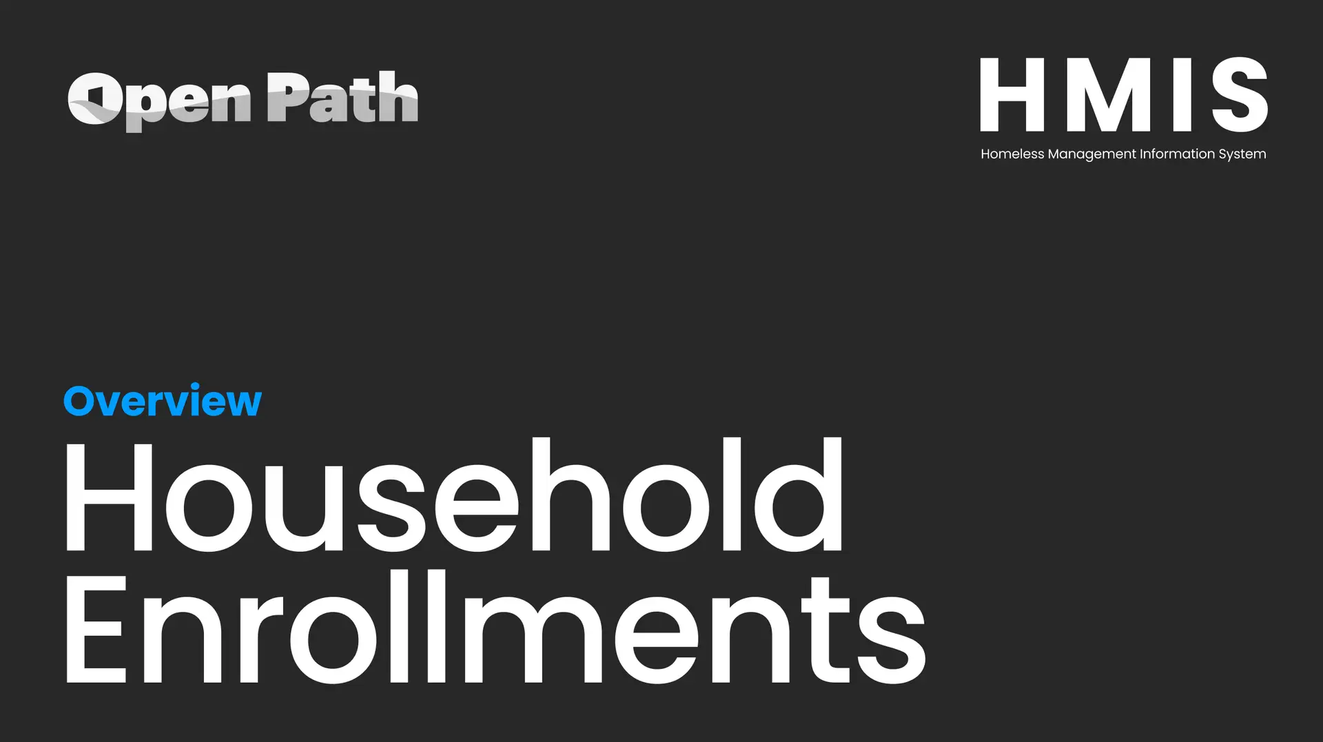 Household Enrollments